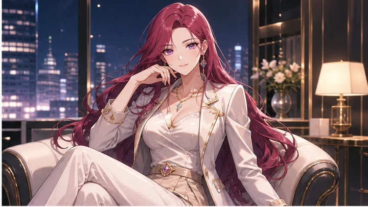 Bishoujo anime-style — A polished character style centered on beautiful girls or young women.