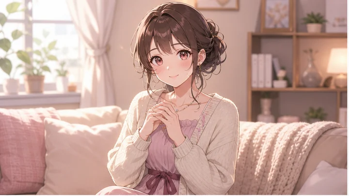 Moe anime-style — A cute character language emphasizing affection through round faces and large eyes.