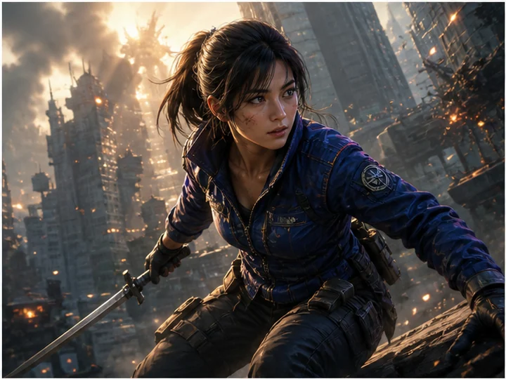 ゲームシネマティック — 物語演出のために、映画的な画角、照明、被写界深度を使うゲーム内映像表現。