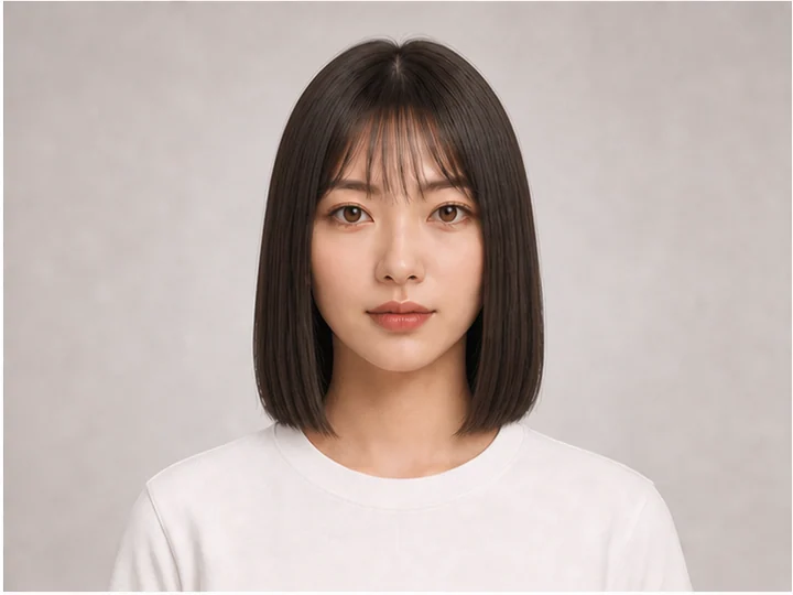 ロブ — Long bobの略。あご下から肩付近まで届く、通常のボブより長い髪型。