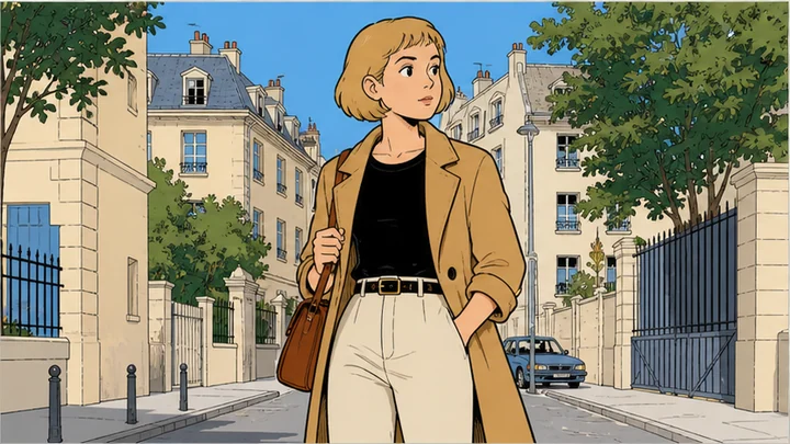 Ligne claire — A comic language of even clear outlines, minimal hatching and flat colour.